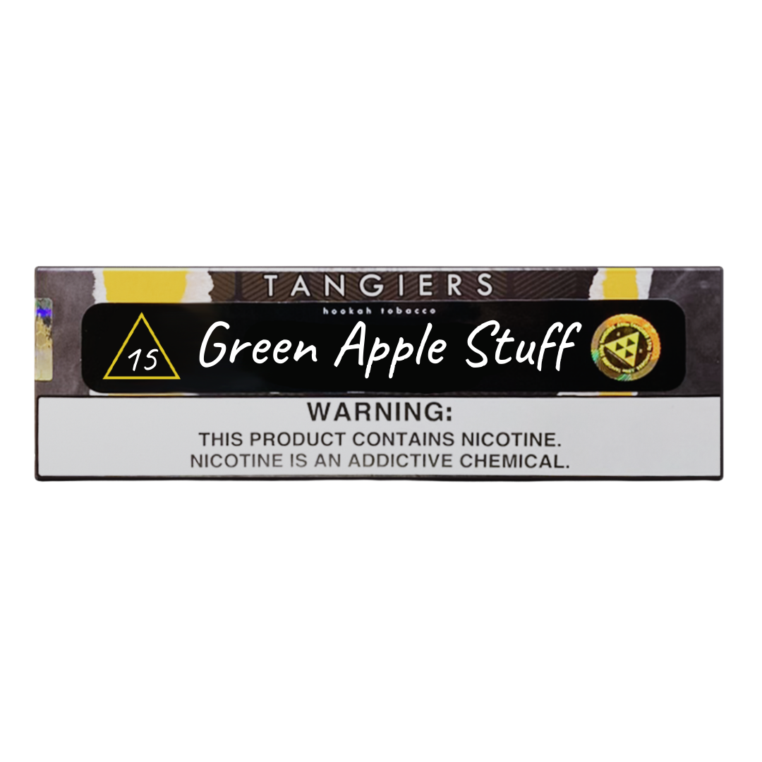 Tangiers Tobacco - Green Apple Stuff (#15) 250g | Hookah Vault
