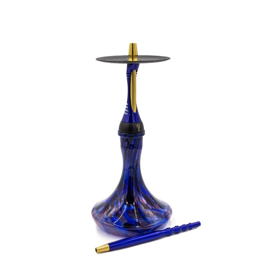 Alpha Model S Dark Blue | Hookah Deals