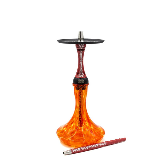Alpha Model X Artist Red Matte | Hookah Deals