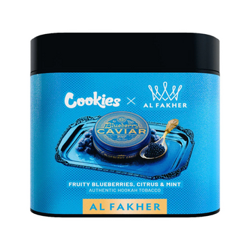 Cookies x Al Fakher Blueberry Caviar Hookah Tobacco | Hookah Deals