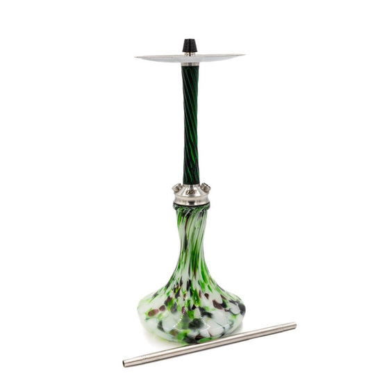DSH Wood Hookah (Green Crash) | Hookah Deals