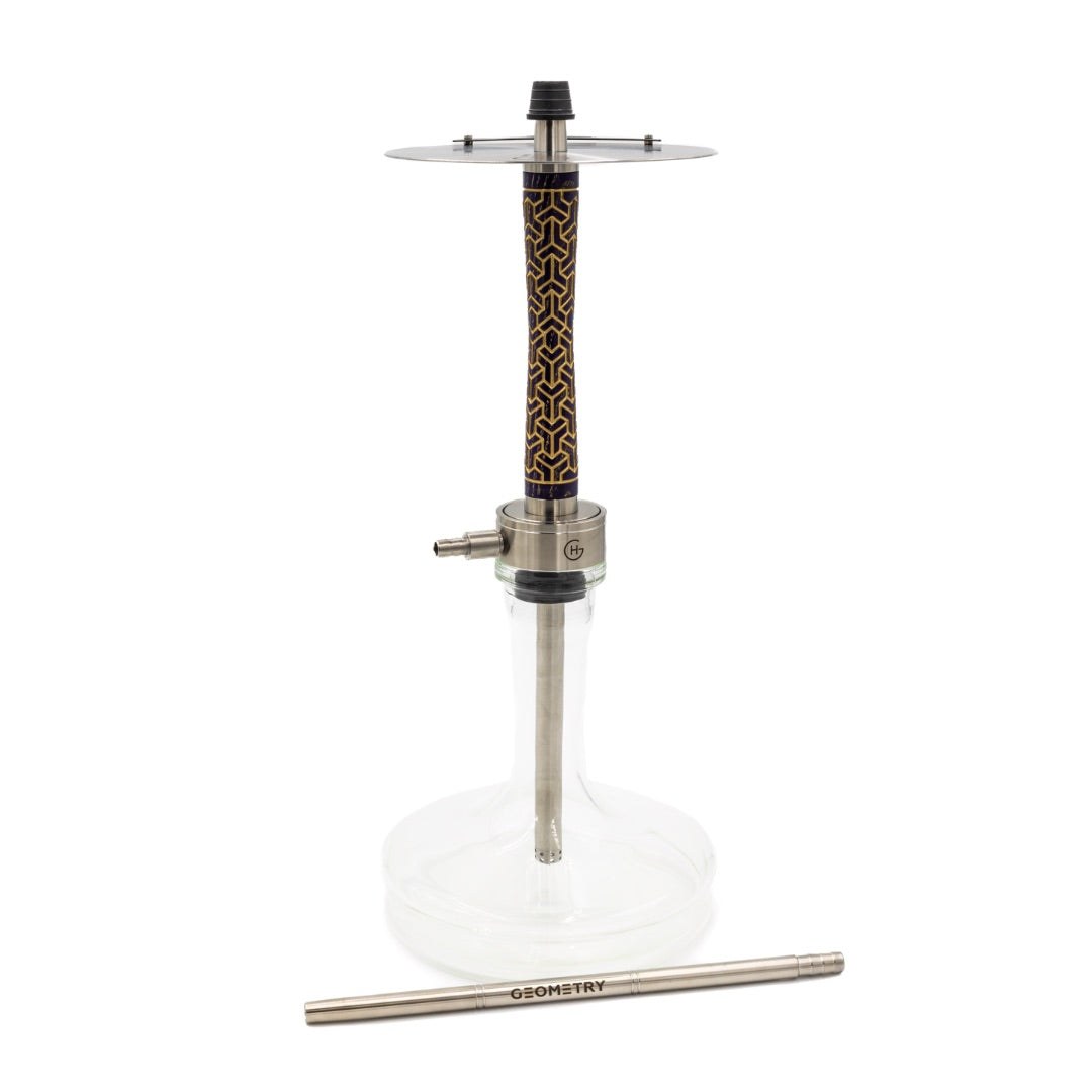 Geometry Big Bro Y-Atom Violet | Hookah Deals