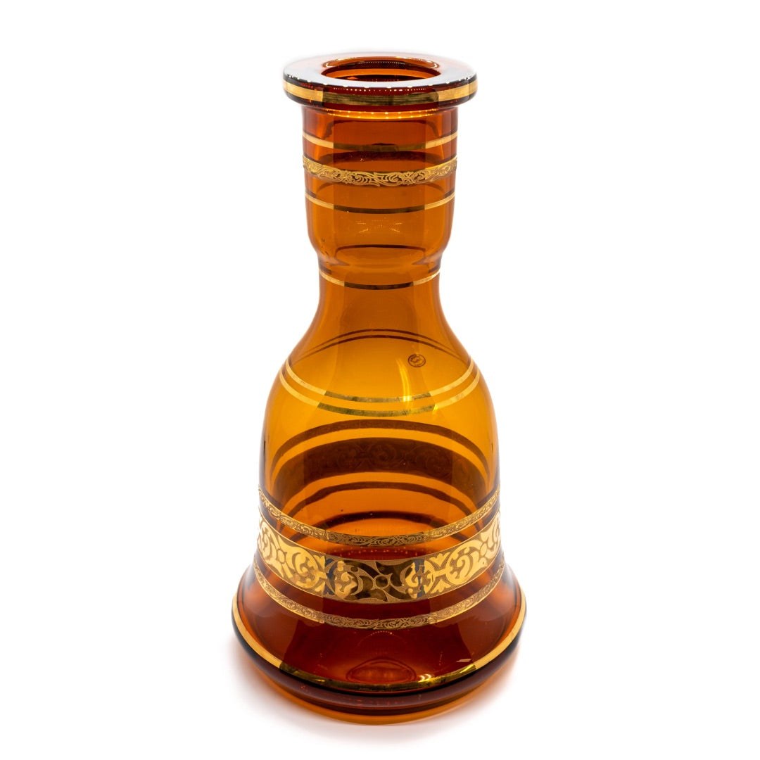 Zahra Bohemian Bell Base Amber | Hookah Deals