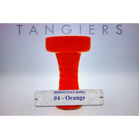 Iridescent Small (#i4) Orange | Hookah Deals