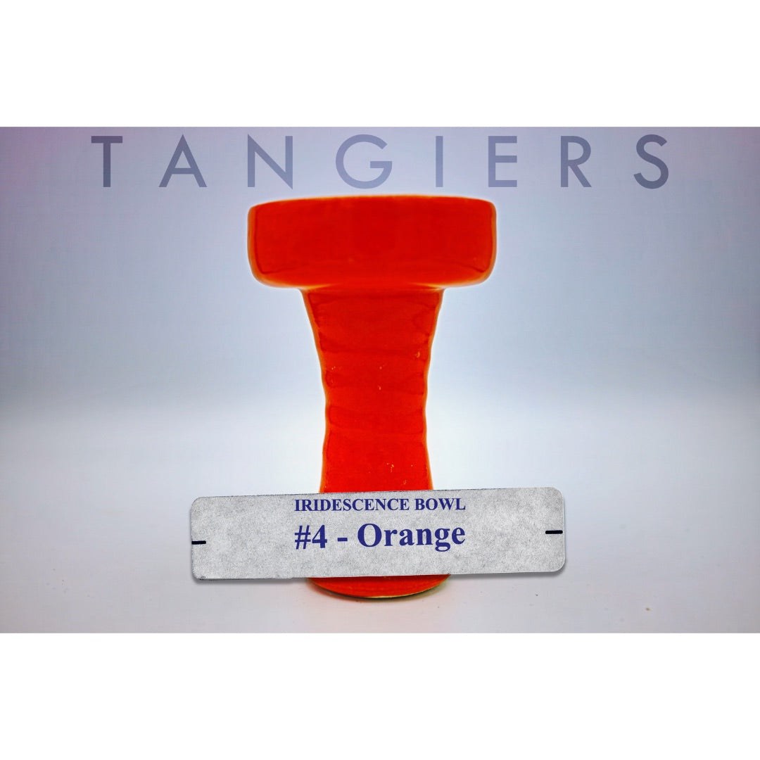 Iridescent Small (#i4) Orange | Hookah Deals