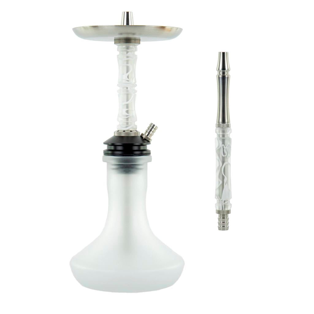 Moze Breeze Two Hookah (Wavy Frosted) | Hookah Deals