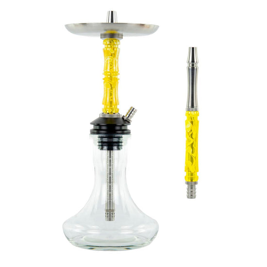 Moze Breeze Two Hookah (Wavy Yellow) | Hookah Deals