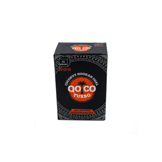Qoco Turbo Cube Coals | Hookah Deals