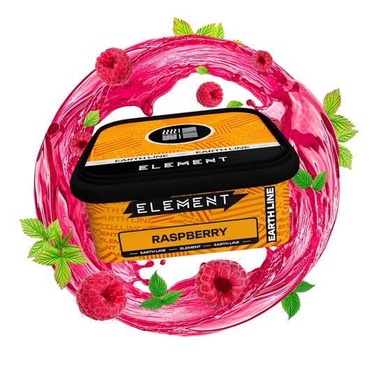 Element Tobacco Earth Line Raspberry | Hookah Deals