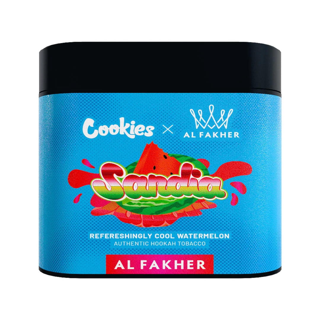 Cookies x Al Fakher Sandía Hookah Tobacco | Hookah Deals