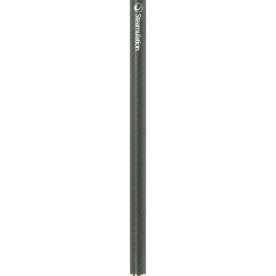 Steamulation Carbon Hose Handle (Black) | Hookah Deals