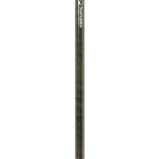 Steamulation Carbon Hose Handle (Gold) | Hookah Deals