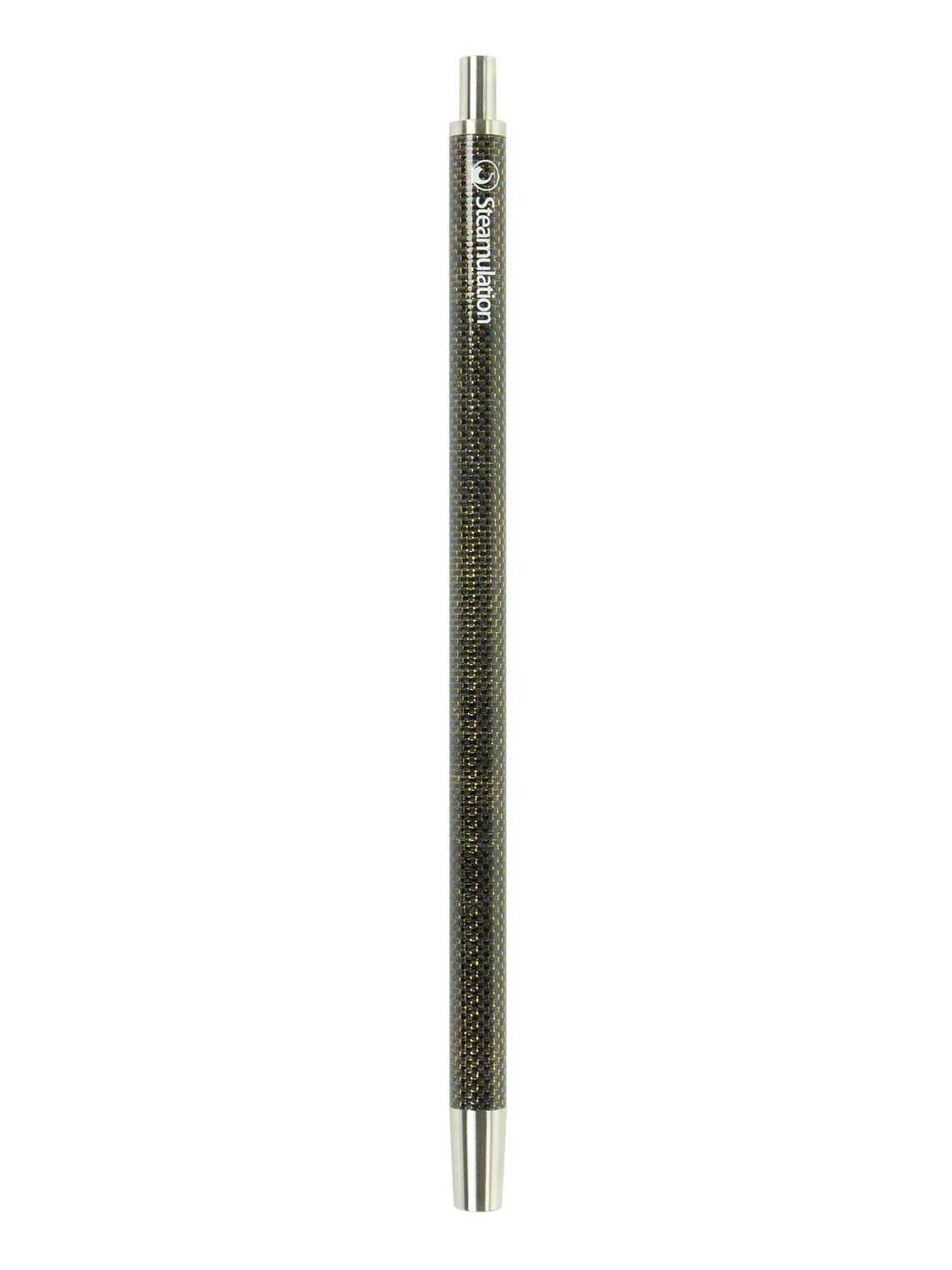 Steamulation Carbon Hose Handle (Gold) | Hookah Deals