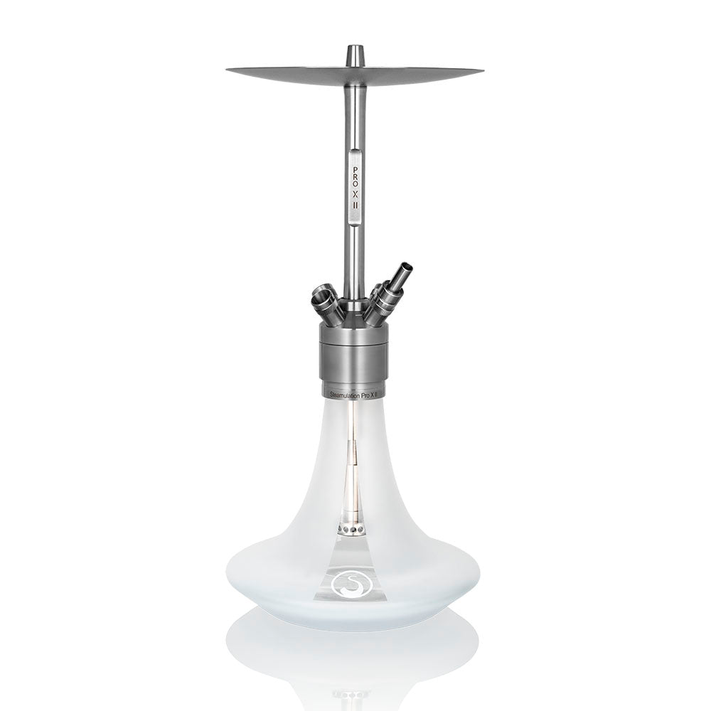 Steamulation Pro X II (White Matt) | Hookah Deals