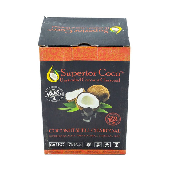 Superior Coco Coals (High Heat Cubes) | Hookah Deals
