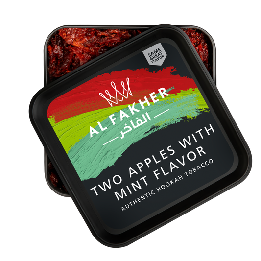 Al Fakher Two Apples Mint 250g | Hookah Deals