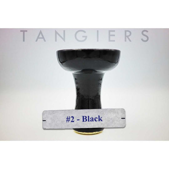 Tangiers Medium Phunnel Bowl (#2) Black | Hookah Deals