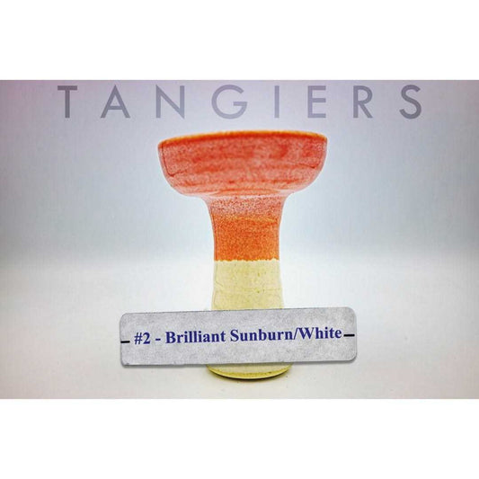 Tangiers Medium Phunnel Bowl (#2) Brilliant Sunburn/White | Hookah Deals
