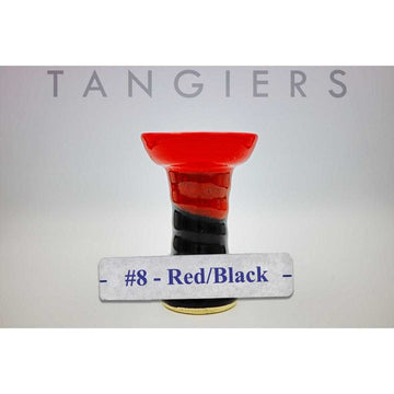 Tangiers Pico Phunnel Bowl (#8) Red/Black | Hookah Deals