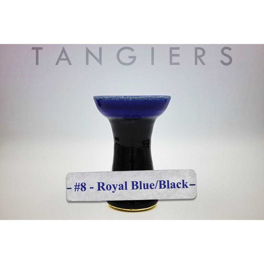 Tangiers Pico Phunnel Bowl (#8) Royal Blue/Black | Hookah Deals