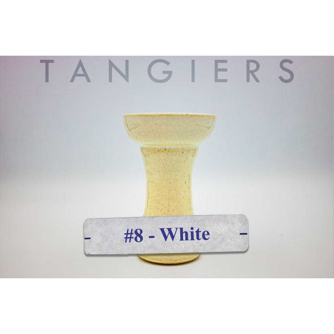 Tangiers Pico Phunnel Bowl (#8) White | Hookah Deals