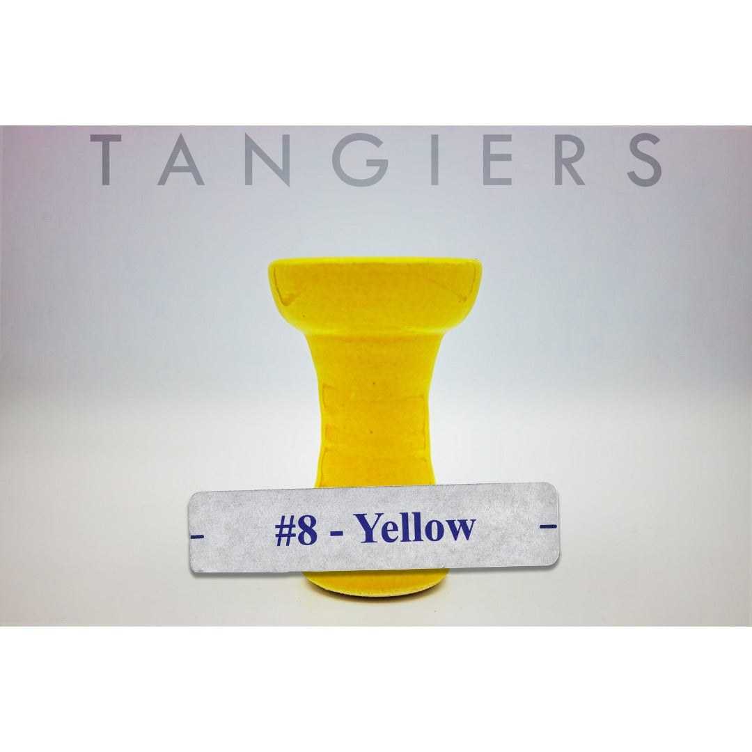 Tangiers Pico Phunnel Bowl (#8) Yellow | Hookah Deals
