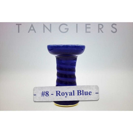Tangiers Pico Phunnel Bowl (#8) Royal Blue | Hookah Deals