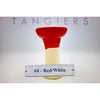 Tangiers Small Phunnel Bowl (#4) Red/White | Hookah Deals