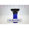Tangiers Small Phunnel Bowl (#4) Black/Blue | Hookah Deals