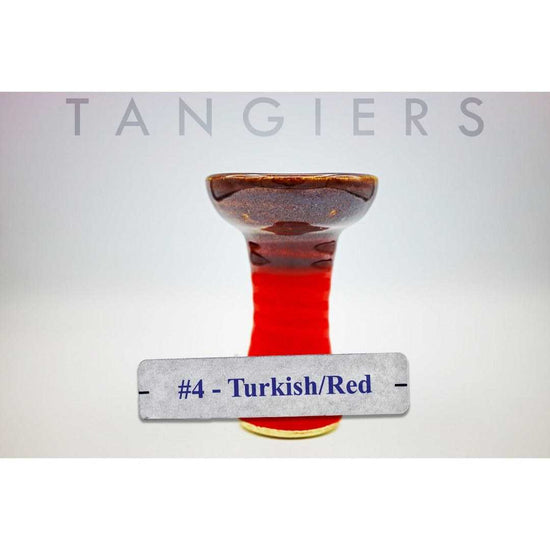 Tangiers Small Phunnel Bowl (#4) Turkish/Red | Hookah Deals
