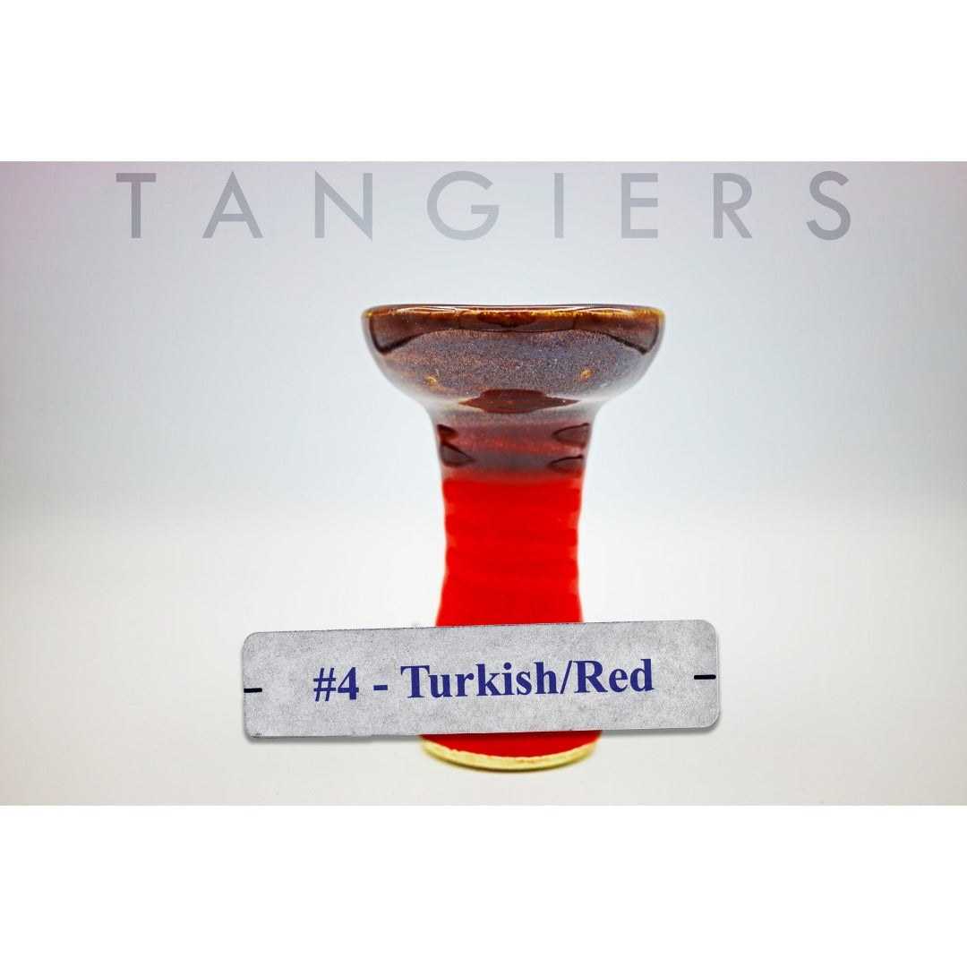 Tangiers Small Phunnel Bowl (#4) Turkish/Red | Hookah Deals