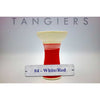 Tangiers Small Phunnel Bowl (#4) White/Red | Hookah Deals