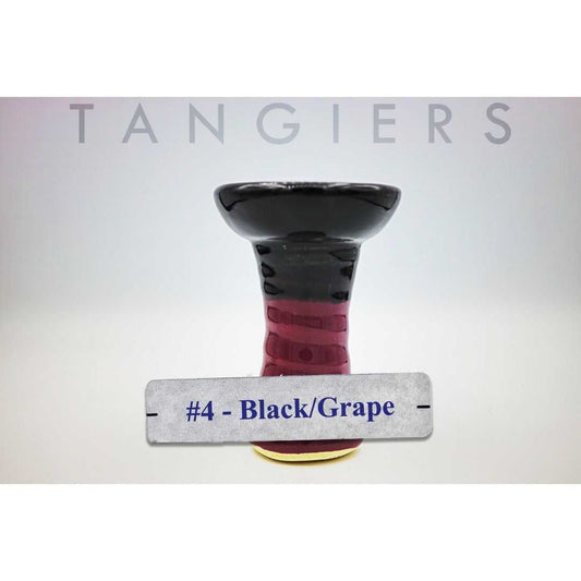 Tangiers Small Phunnel Bowl (#4) Black/Grape | Hookah Deals