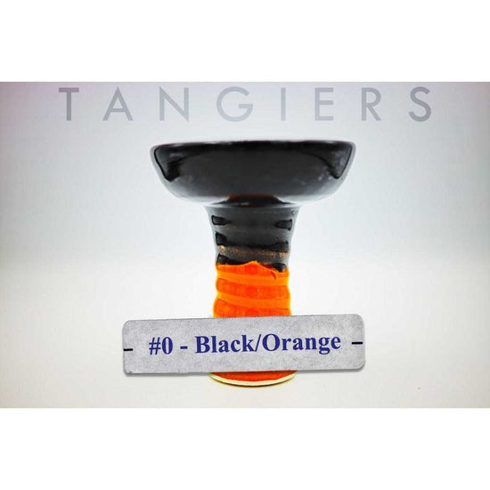 Tangiers XL Lounge Phunnel Bowl (#0) Black/Orange | Hookah Deals