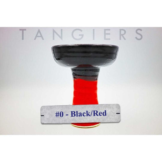 Tangiers XL Lounge Phunnel Bowl (#0) Black/Red | Hookah Deals