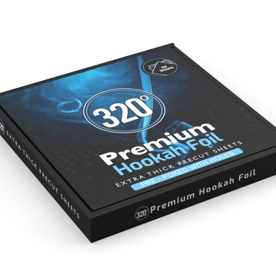 320 Precut Hookah Foil - Pre Poked Hookah Foil - Precut Hookah Foil | Hookah Deals