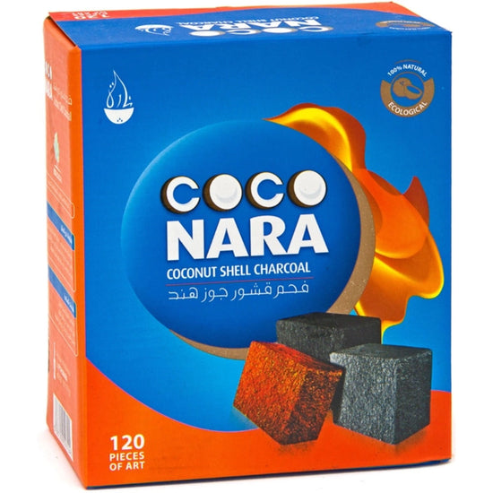Coco Nara Coal Flats (120pc) | Hookah Deals