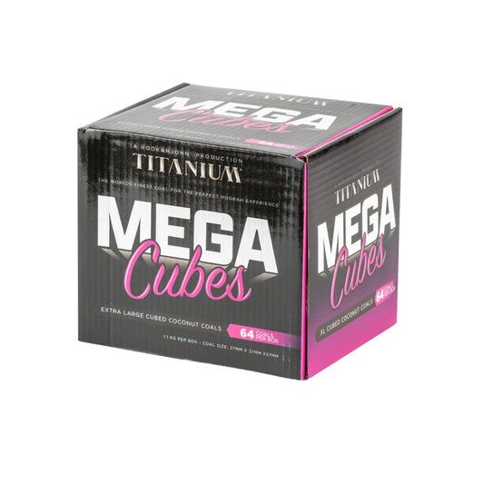 Titanium Mega Cubes - Hookah Coals  | Hookah Deals