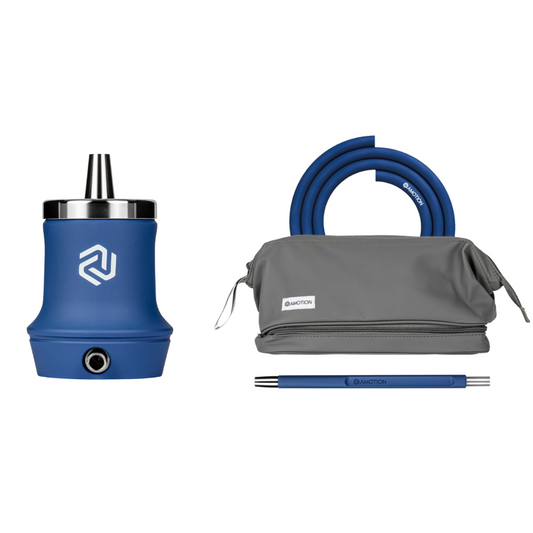 AMOTION Roam Cobalt - Travel Hookah - Portable Hookah | Hookah Deals