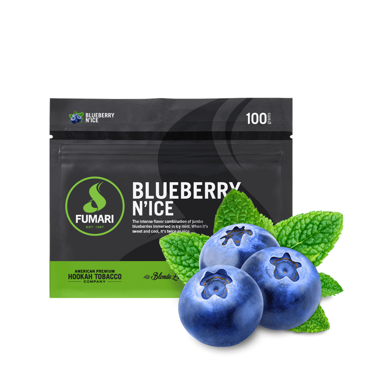 Fumari Blueberry N'Ice | Hookah Vault