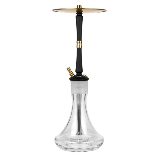 Hoob Go Hookah - Stainless Steel with Deep Black Matte Finish | Hookah Deals
