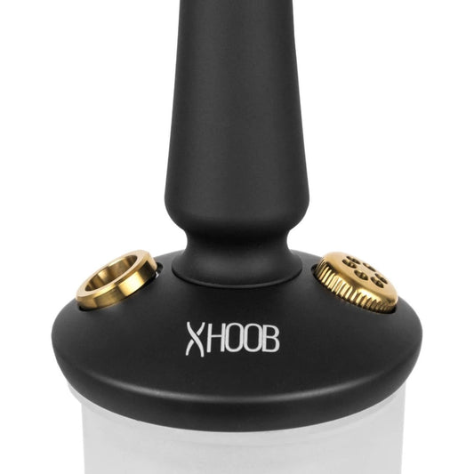 Hoob Go On Hookah - Up Close - Black  | Hookah Deals