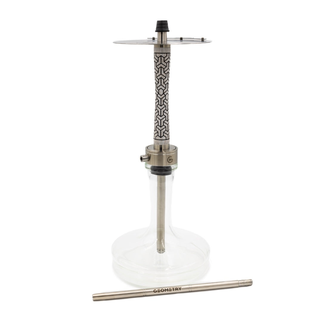 Geometry Big Bro Y-Atom White | Hookah Deals