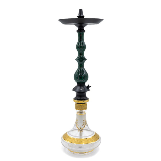 Regal Green/Grey Dymondwood Queen Hookah | Hookah Deals