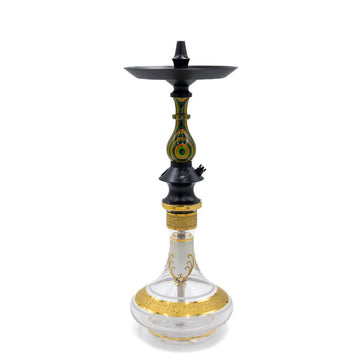 Regal Green/Orange/Blue Dymondwood Prince Hookah | Hookah Deals