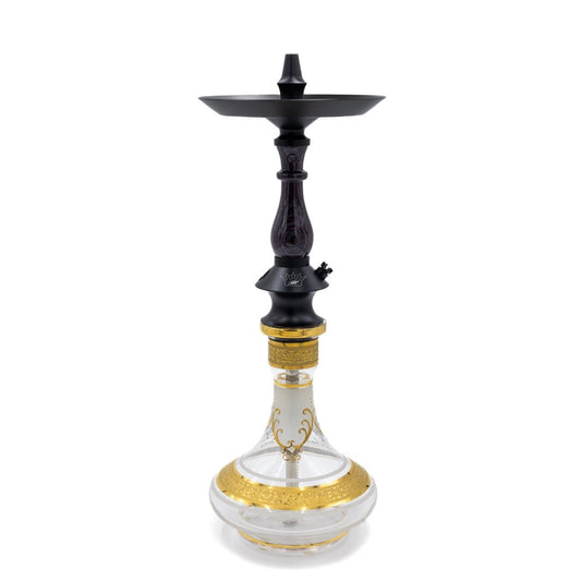 Regal Grey Dymondwood Prince Hookah | Hookah Deals