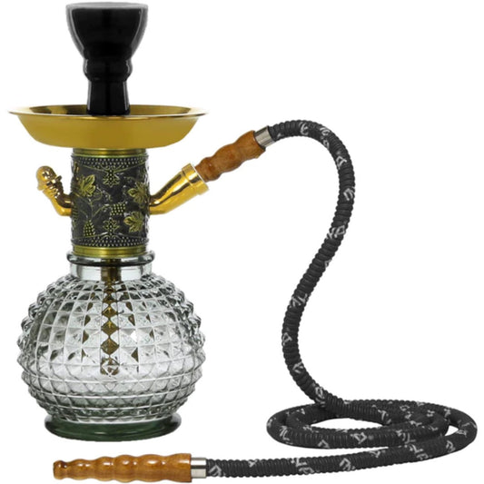 Mya Hookah - Bambino - Gold/Grey - Portable Hookah | Hookah Deals
