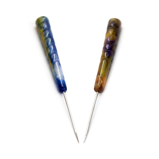 Large Resin Hookah Poker Blue | Hookah Deals