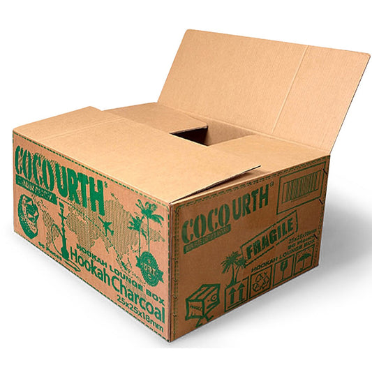CocoUrth Lounge Case Flat Hookah Coals - Hookah Charcoal - Hookah Coals | Hookah Deals