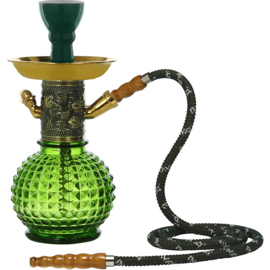 Mya Hookah - Bambino - Gold/Olive - Portable Hookah | Hookah Deals